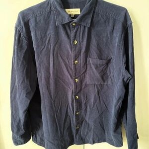 Banana Republic Navy Button-Down Shirt